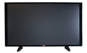 55" TV Prop Plasma-LED-LCD TV in Gloss Black with Removable Stand