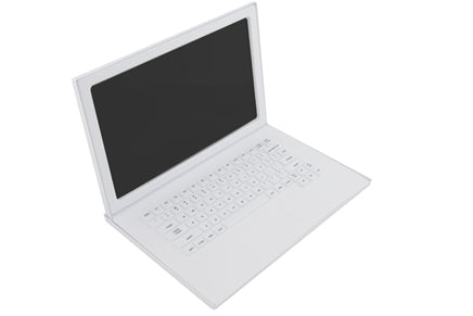 Laptop Prop - Matte White – Home Staging Warehouse