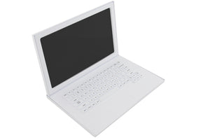 Laptop Prop - Matte White