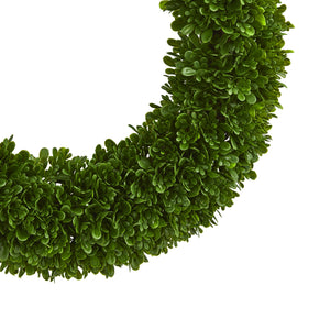 19.5" Tea Leaf Wreath UV Resistant (Indoor / Outdoor)