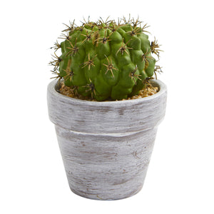 8” Cactus Artificial Plant (Set of 3)