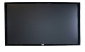 60" TV Prop Plasma-LED-LCD TV in Gloss Black with Removable Stand