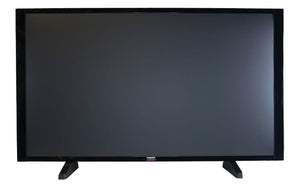60" TV Prop Plasma-LED-LCD TV in Gloss Black with Removable Stand