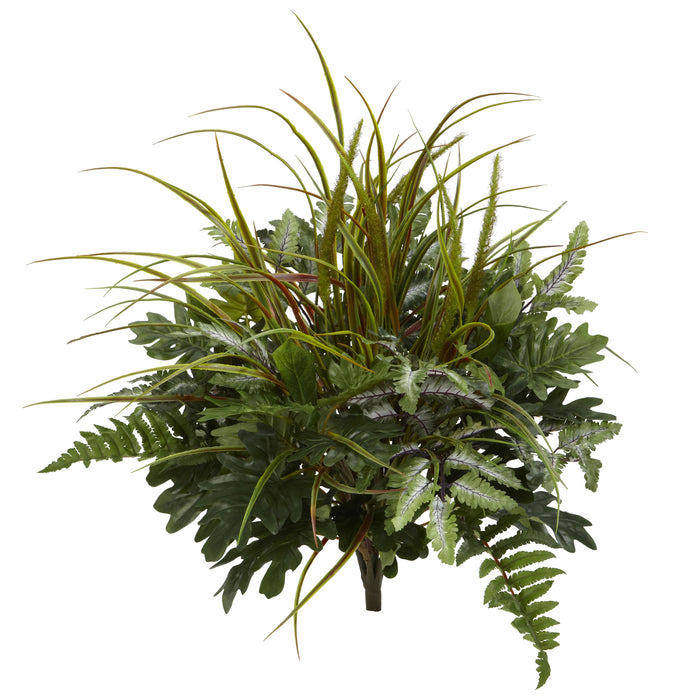 28" Mix Greens Artificial Plant (Set of 2)