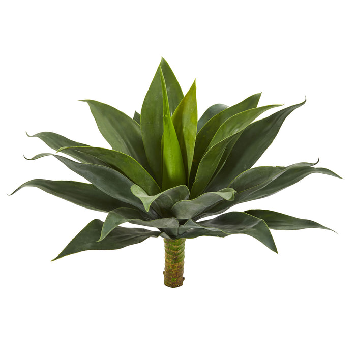 19” Large Agave Artificial Plant (Set Of 2)