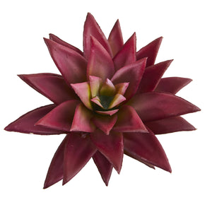 8” Agave Succulent Pick Artificial Plant (Set Of 12)