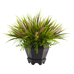 Grass with Planter - Home Staging Warehouse