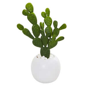 10” Mix Succulent Artificial Plant In White Planter (Set Of 3)